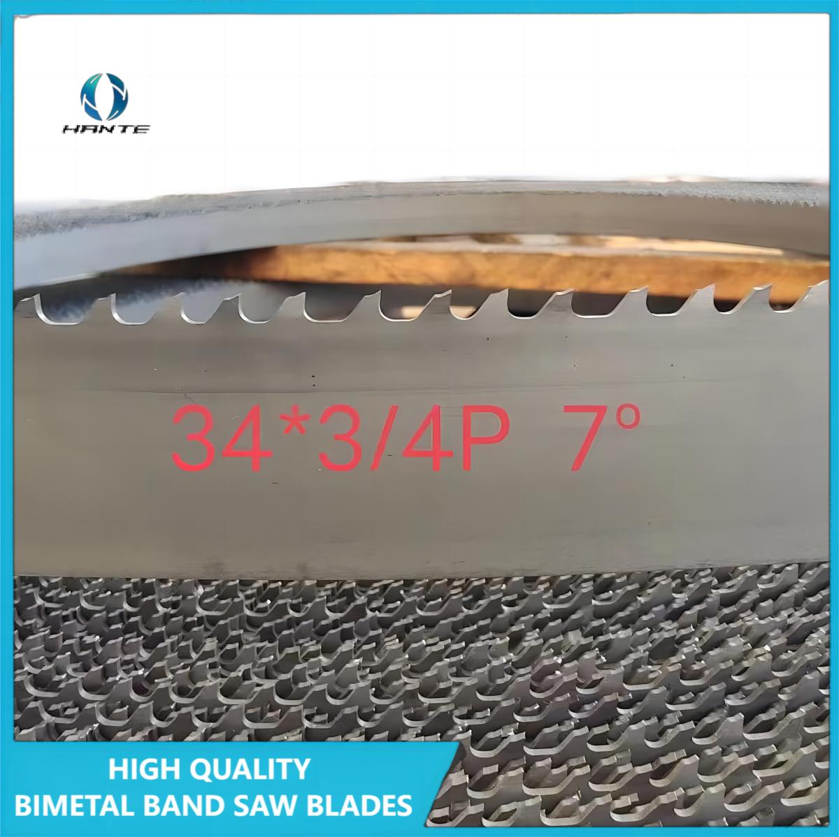 Professional Manufacture Bimetal Bandsaw 34mm*1.1*2/3 Excellent Metals Processing Band Saw Blade Cutting