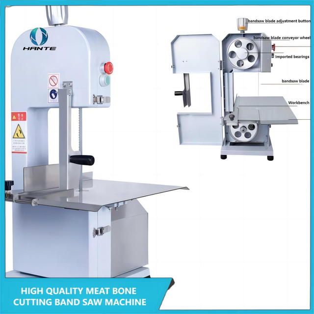 Factory Direct-Sale Bone Sawing Machine for Kitchen Carrying 210 Aluminum Spray Plastic Bone Sawing Machine