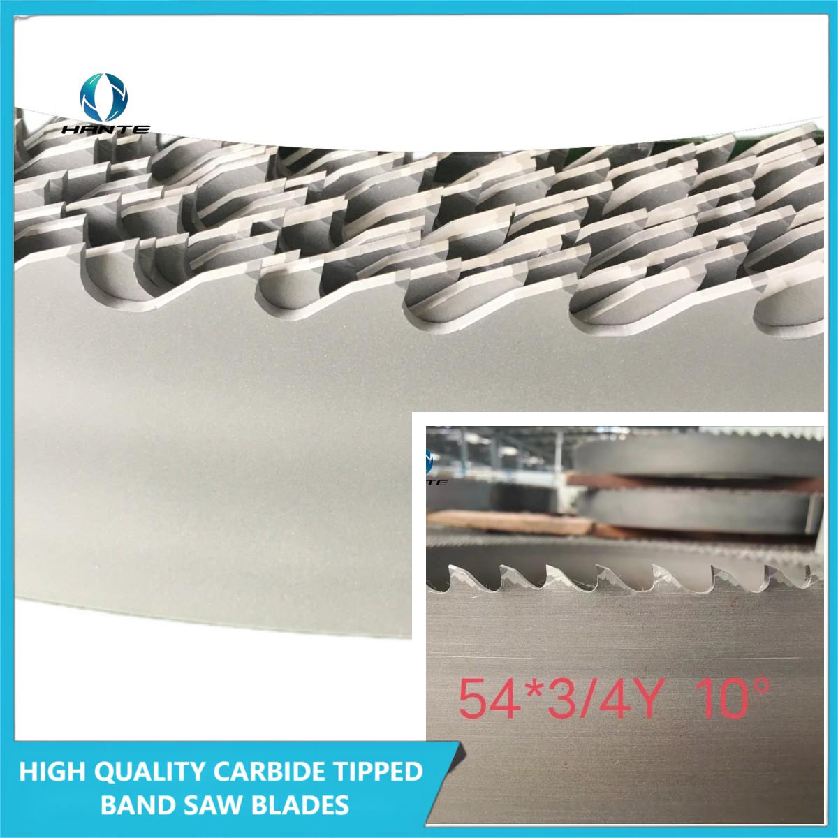 Carbide Insert/Bandsaw /Band Saw Blades 54 * 1.6 * 1/1.5 for Cutting Titanium/Alloy/Stainless Steel