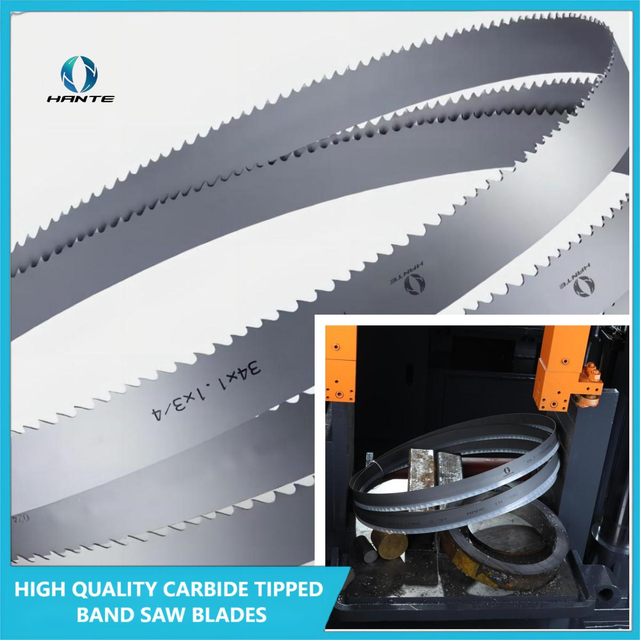 34*1.1*3/4 Titanium Alloy Carbide Hard Metal Steel Cutting Band Saw Blades/Bandsaw blade