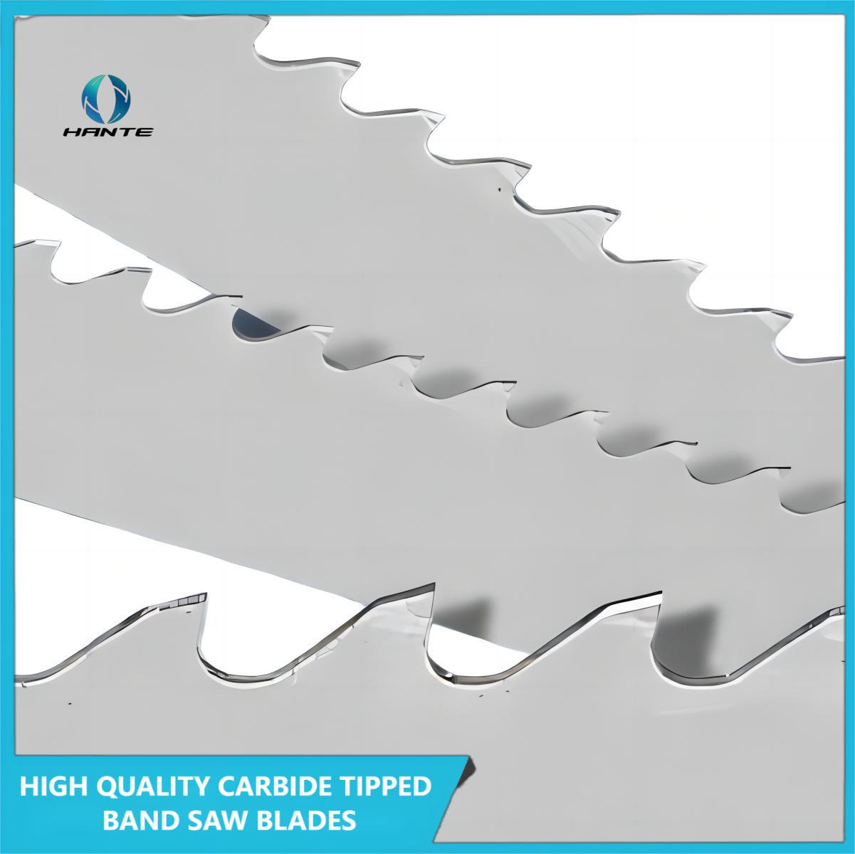 67mm*1.6*1/1.5 Carbide Tipped Bandsaw Blades Professional Sawing of Various High Hardness Materials