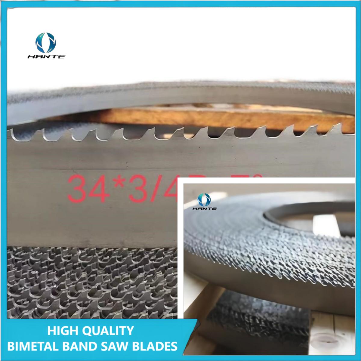 Made in China 34mm*1.1*4/6 Bandsaw Blade Bimetal Bandsaw with Excellent Cutting Quality