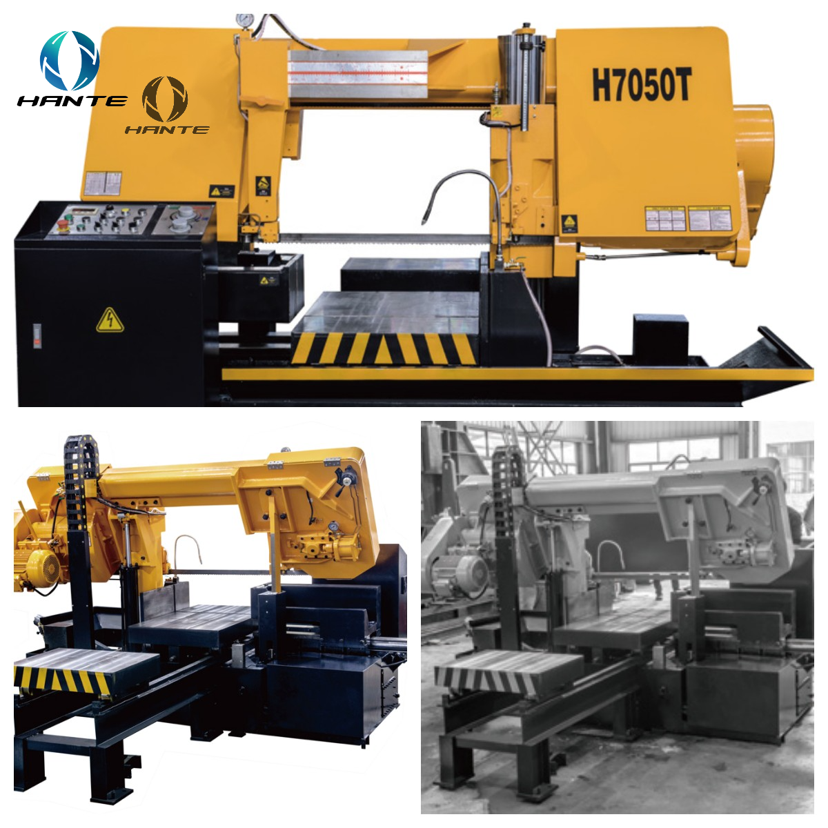 CNC, Workpiece Steel Plate Circular Saw Machine High-Speed High-Precision Metal Tube Saw Machine (H-7050T)