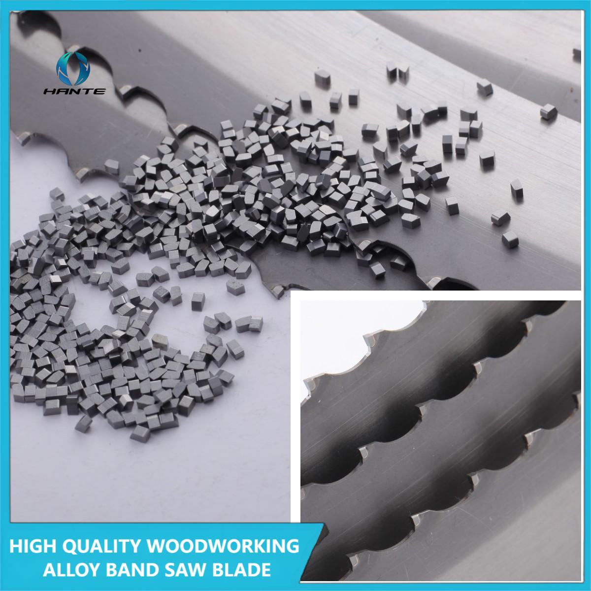 Saw Blades Woodworking Tools Strip Steel Tungsten Carbide Tips Band Saw Blade