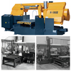 Multiple Function Square Steel Hydraulic Pipes Sawing Cutting Machine Automatic Servo Feeding H-1065