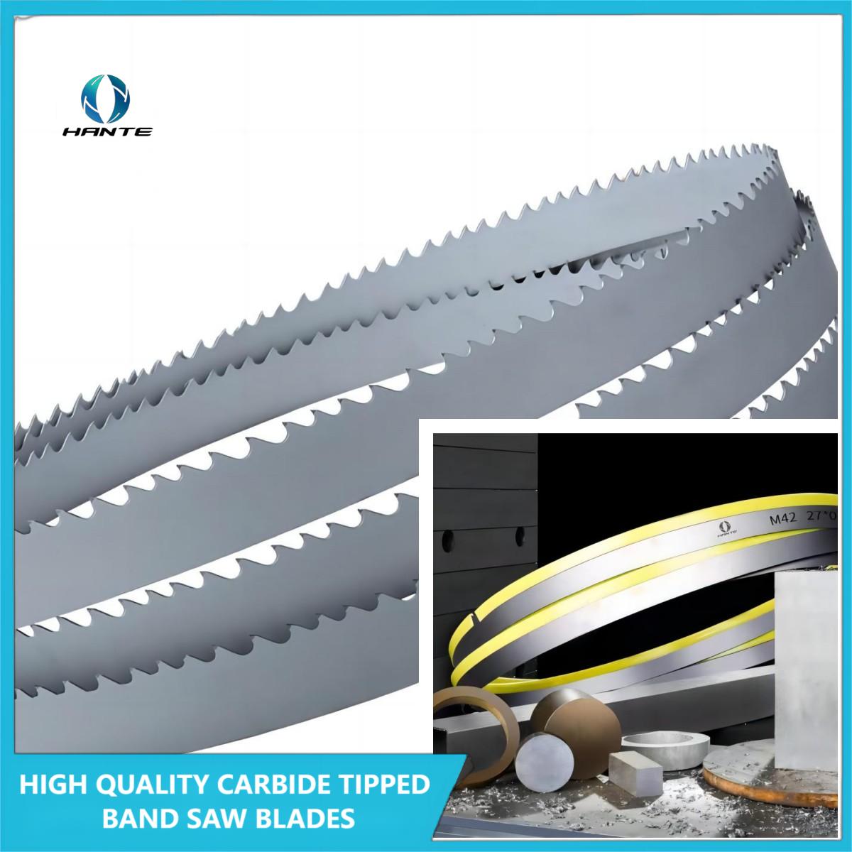 Hante 27mm*0.9*3/4 Pallets/Cartons/Wooden Cases Carbide Hard Metal Steel Cutting Band Saw Blades/Bandsaw blade with ISO9001: 2008