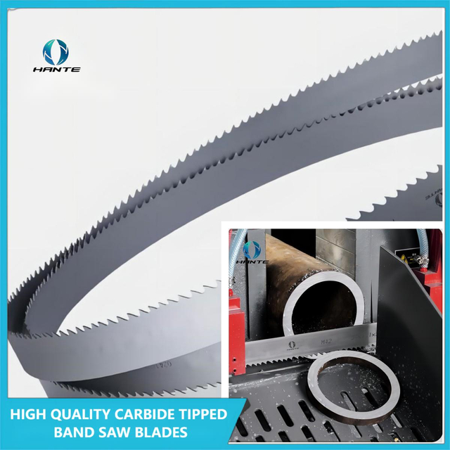 Uncoated Carbide Saw Pallets/Cartons/Wooden Cases Cut Stainless Steel Bandsaw Blades 34*1.1*2/3