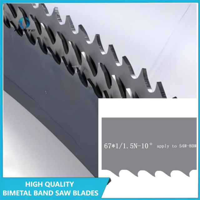 67mm*1.6*1/1.5 Steel Strip Carbon Steel X32 Bimetallic Band Saw Blades/Bandsaw Blade