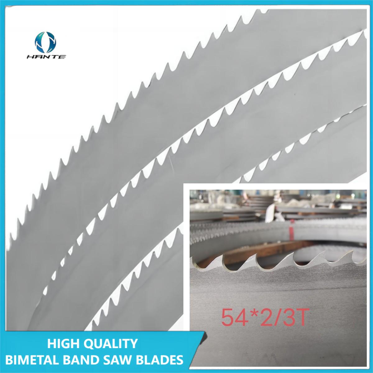 High Quality 54*1.6*4/6 Metal Saw Blades/Bandsaw Blade for Cutting Steel Pipe Material