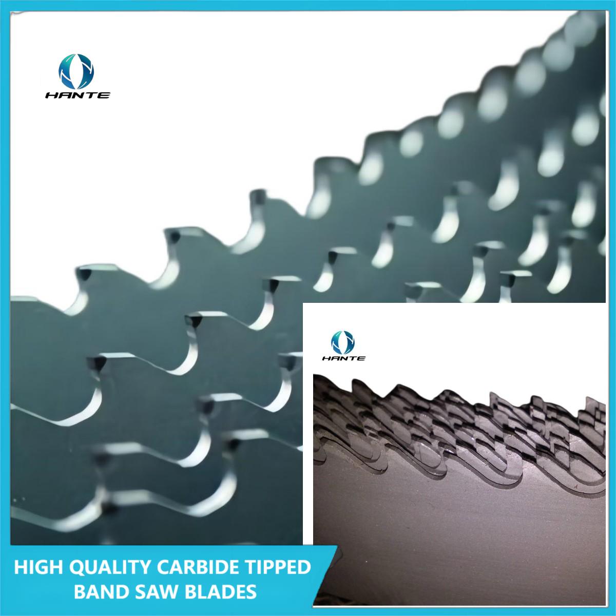 80*1.6*1.4/2 Carbide Tipped Band Saw Blades for Cutting Hard Materials