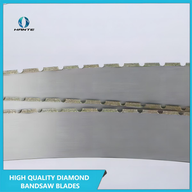 110mm Electroplated Diamond Band Saw Blade for Cutting Ceramic Glass / Crystal