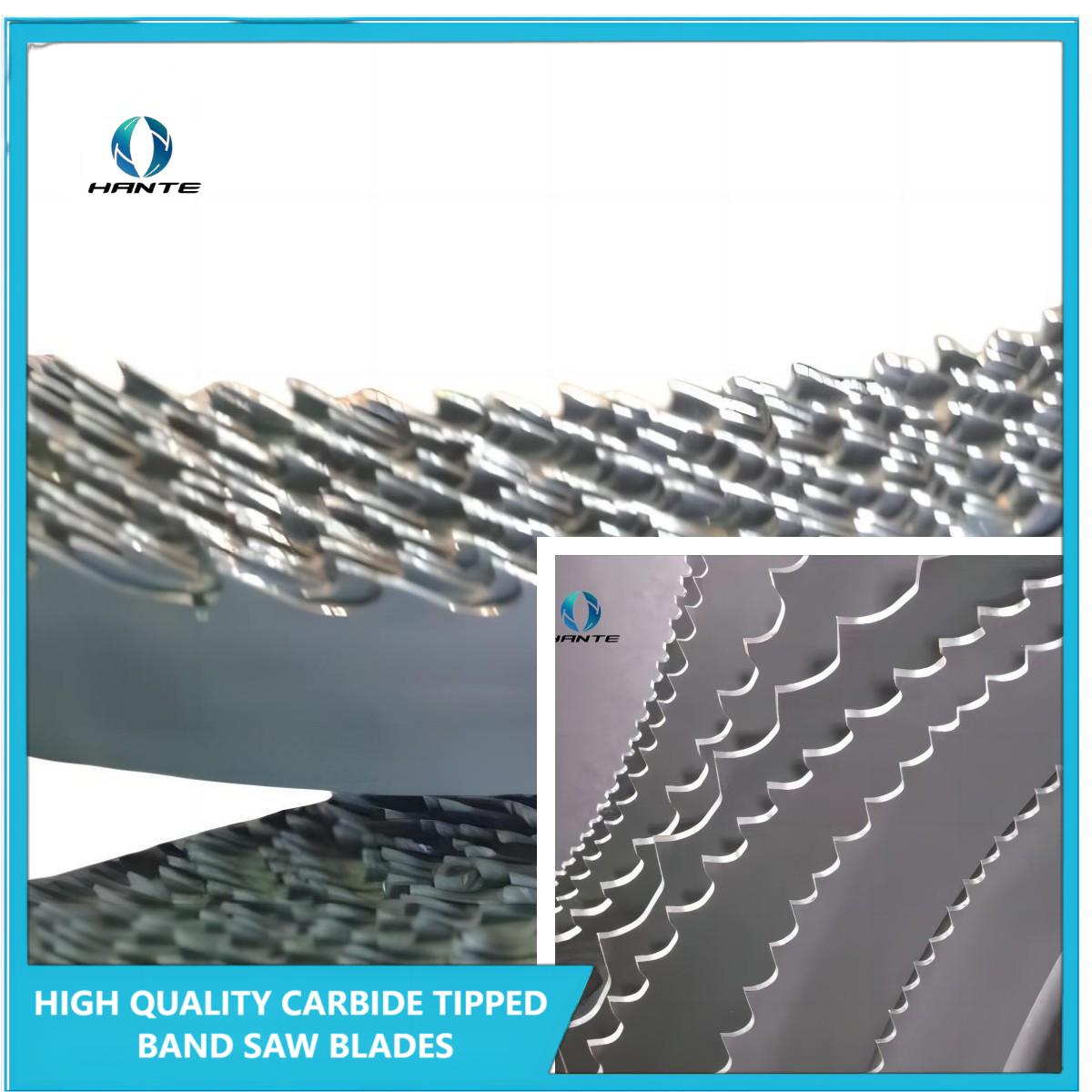 High Quality Carbide Insert/Bandsaw Blade 41mm*1.3*1.4/2 Suitable for Cutting High hardness materials such as nickel alloy High Temperature/Titanium Alloyand tungsten steel