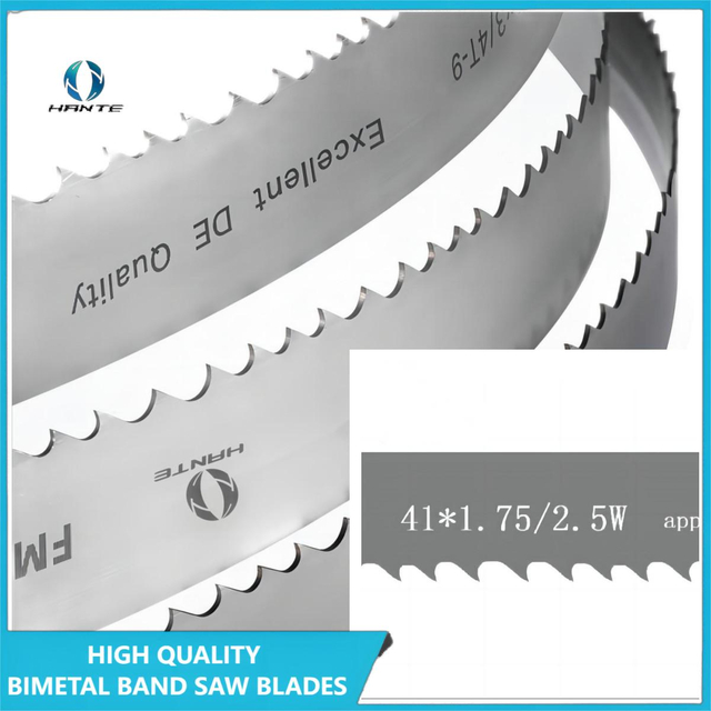 Factory 41mm*1.3*1.7/2.5 Carbon Steel Bandsaw Blade Band Saw for Metallic Materials Cutting