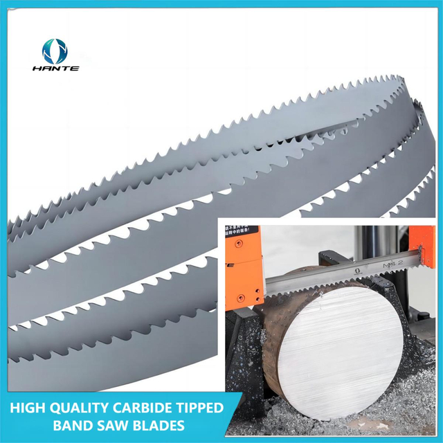 Hante 27mm*0.9*3/4 Pallets/Cartons/Wooden Cases Carbide Hard Metal Steel Cutting Band Saw Blades/Bandsaw blade with ISO9001: 2008