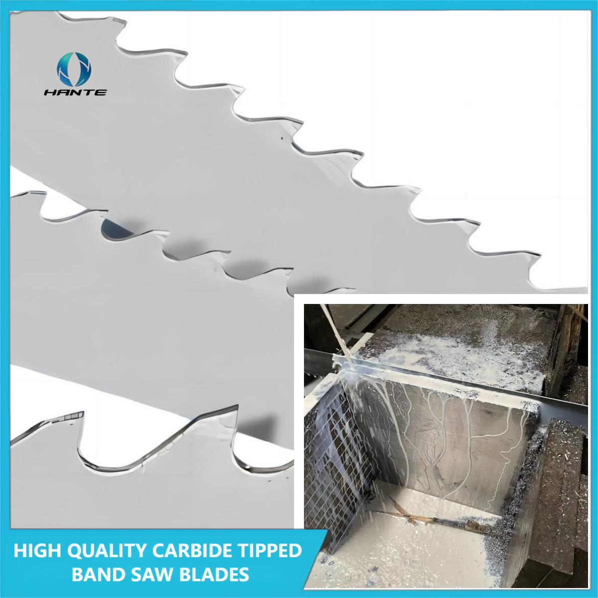 High Quality 67*1.6*2/3 Carbide Carbide Insert/Blades for Cutting Titanium Alloy Bandsaw Blade