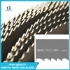 ISO9001: 2008 Approved High Wear Resistance Bimetal band saw blade 80*1.6*0.75/1.25 Metal bandsaw Blades Saw Blades